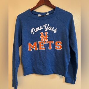 Women's New York Mets Fleece Pullover Sz S